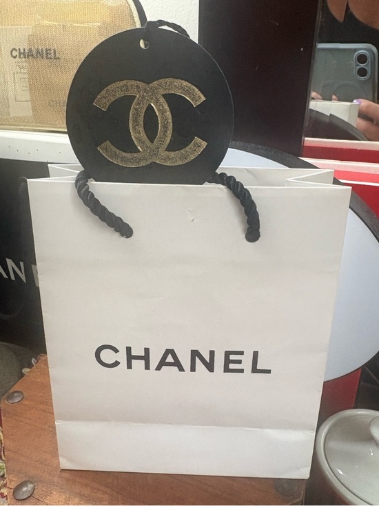CHANEL Accessories - CHANEL Bundle Gift Bag, CC Name Tag + 3 Blank Notes NWOT